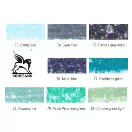 Finom pasztellkréta - Renesans 75. Payne's grey deep