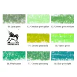 Finom pasztellkréta - Renesans 83. Chrome green medium