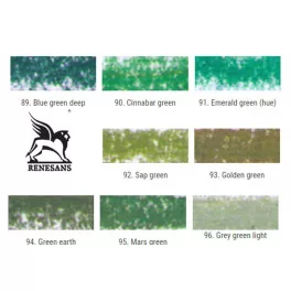 Finom pasztellkréta - Renesans 90. Cinnabar green