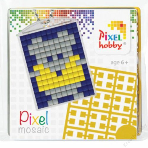 Pixel kulcstartó szett (Pixel kulcstartó alaplap + 3 szín) egérke