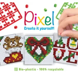 Pixel Kocka - Karácsonyi minták