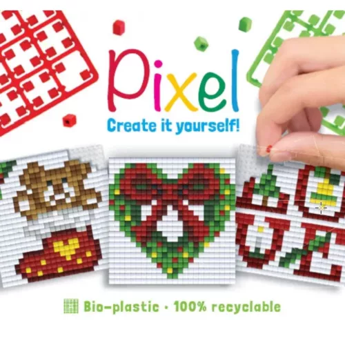 Pixel Kocka - Karácsonyi minták