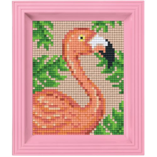 Pixel készlet - Flamingó (dzsungel)