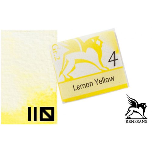 Renesans akvarell szilke 1.5ml, Lemon Yellow