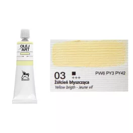   Renesans olajfesték 60ml, yellow bright - világos sárga 03