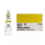 Renesans olajfesték 60ml, zinc yellow - cinksárga 07