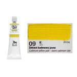 Renesans olajfesték 60ml,  cadmium yellow pale - világos kadmium sárga 09
