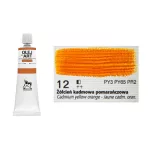 Renesans olajfesték 60ml, cadmium yellow orange - kadmium narancssárga  12
