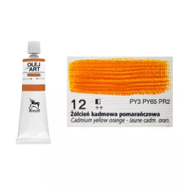   Renesans olajfesték 60ml, cadmium yellow orange - kadmium narancssárga  12