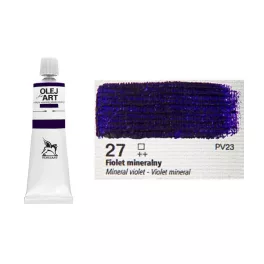 Renesans olajfesték 60ml, mineral violet - ibolya 27