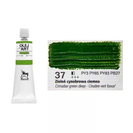   Renesans olajfesték 60ml, cinnabar green deep - sötét cinóber zöld 37
