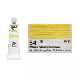   Renesans olajfesték 60ml, nickeltitanium yellow - nikkelsárga 54