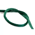 Szatén zsinór (rattail) 2mm, olajzöld 10m