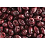 Superduo, coral - picasso, 10g