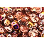 Superduo, gold apricot AB, (sliperit), 10g