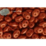 Superduo, vörös láva (matt metál bordó), 10g