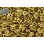 Superduo, fényes arany, 10g