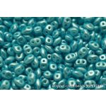 Superduo, pasztell aqua, 10g