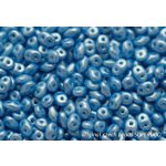 Superduo, gyöngyház aqua, 10g