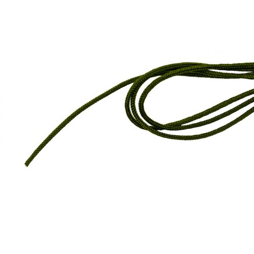 Selyemszál s.olivazöld, átm.:1,5mm vastag (belső szállal erősítve)