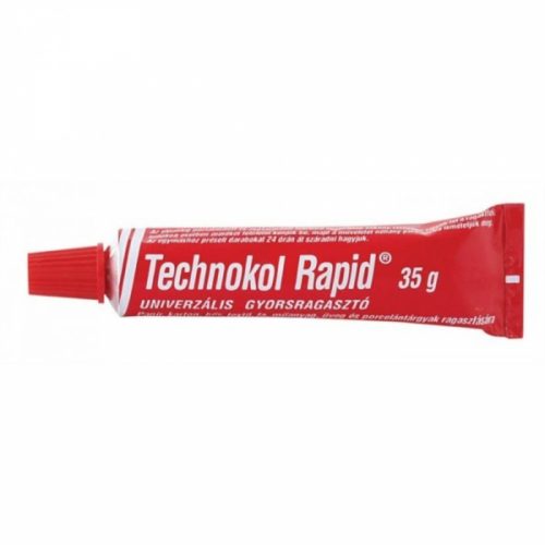 Technokol Rapid univerzális gyorsragasztó 35g, piros