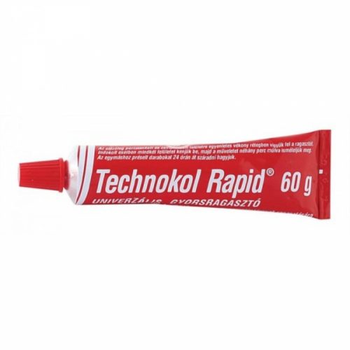 Technokol Rapid univerzális gyorsragasztó 60g, piros