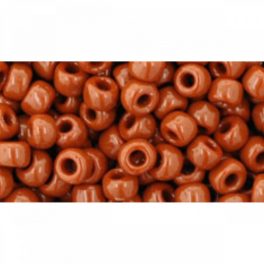 Japán kásagyöngy TOHO 6/0, telt terrakotta, 10g