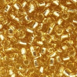 Japán kásagyöngy TOHO 8/0, ek.világos topáz, 10g