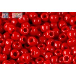 Japán kásagyöngy TOHO 8/0, telt paprika piros, 10g