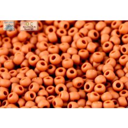Japán kásagyöngy TOHO 8/0, matt  terrakotta, 10g
