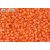 Japán kásagyöngy TOHO 11/0, átlátszó, szivárványos-fagyos narancs, 10g