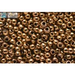 Japán kásagyöngy TOHO 11/0, világos bronz, 10g
