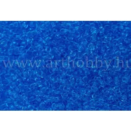 Japán kásagyöngy TOHO 11/0, átlátszó aquamarin, 10g