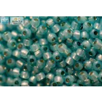 Japán kásagyöngy TOHO 11/0, tartós bevonat, ek. tejes kék, 10g
