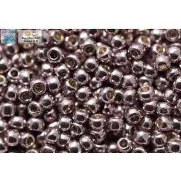   Japán kásagyöngy TOHO 11/0, tartós bevonat, galvanizált lila, 10g