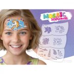 TyToo Mosaic Arcfestő Sablon - Unikornis - Csillag