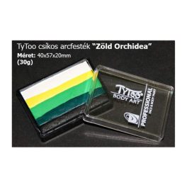 Tytoo csíkos arcfesték 30g Zöld Orchidea