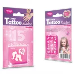 Testfestő minta sablon szett lányos 15 db
