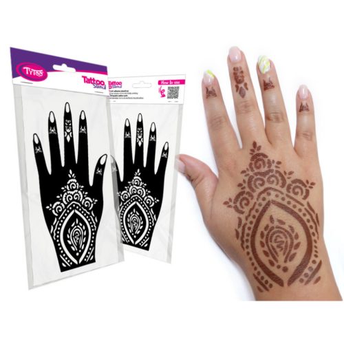 TyToo Henna sablon kézfejre 2db - S106