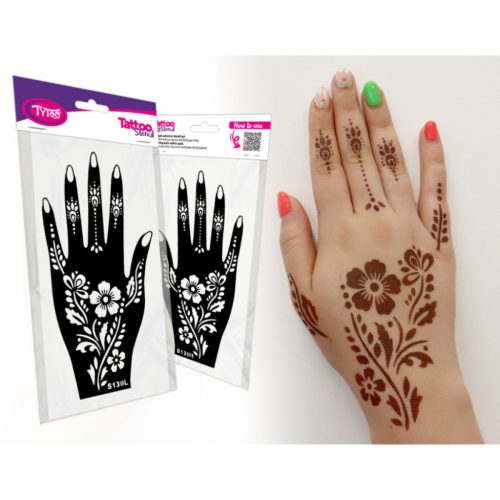 TyToo Henna sablon kézfejre 2db - S130