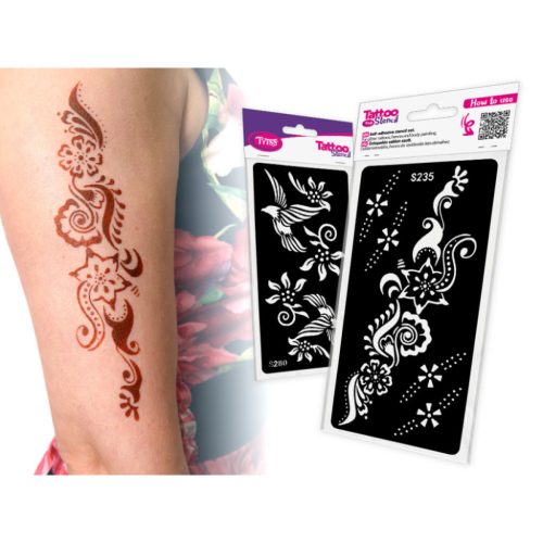 TyToo Henna testfestő sablon 2db - S280-S235