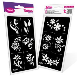 TyToo Henna testfestő sablon 2db - S250-S253