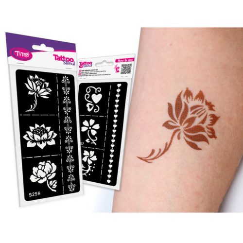 TyToo Henna testfestő sablon 2db - S256-S257