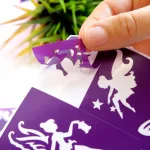 Testfestő minta sablon szett - Tündérek és Hercegnők