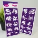 Testfestő minta sablon szett - Dragons & Lizards 