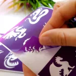Testfestő minta sablon szett - Dragons & Lizards 