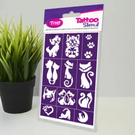 Testfestő minta sablon szett - Claws