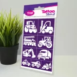 Testfestő minta sablon szett -Trucks