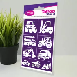 Testfestő minta sablon szett -Trucks