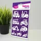 Testfestő minta sablon szett -Trucks